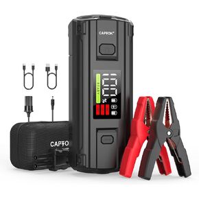 Car Battery Jump Starter, 4500A Peak PD65W Fast Charging 20000mAh Jump Start Battery Pack (12L Gas & 10L Diesel Engines),12V Jump Box with LED Light