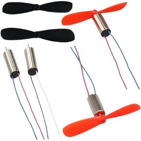 Propeller Prop 716 And 614 Hollow Cup Motors Drone Propeller For Remote Control Aircraft Helicopter Quadcopter Spare Parts 4 Unmanned Aircraft Blades And 4 Core Micro Motor Kits (614 hollow cup motor)
