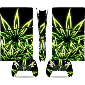 غطاء لاصق من الفينيل لجهاز PS5 Slim Digital Edition وWeeds Console ووحدات التحكم in Kuwait