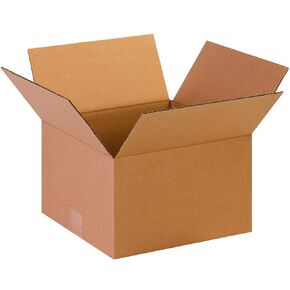 PARTNERS BRAND 13 x 13 x 8 Corrugated Cardboard Boxes, Medium 13"L x 13"W x 8"H, Pack of 25 | Shipping, Packaging, Moving, Storage Box for Home or Business, Strong Wholesale Bulk Boxes