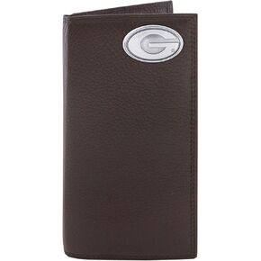 NCAA Georgia Bulldogs Pebble Grain Leather Roper Concho Wallet