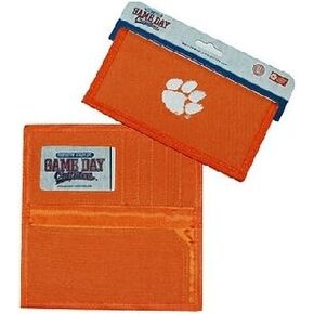 NCAA Clemson Tigers Ladies Wallet with Checkbook Holder
