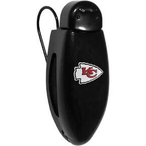 Siskiyou Sports NFL Kansas City Chiefs Visor Clip for Sunglasses, Black, One Size
