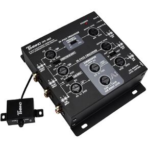 Timpano 3-Way Electronic Crossover Remote Subwoofer Control Equalizer TPT-360