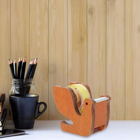 Alipis Tape Cutter Tape Dispenser Desk Tape Roller Holder Desktop Tape Dispenser Kawaii Tape Dispenser Cute Tape Holders Pigeon Tape Holder Desktop Tape Holder Metal Animal Child in Saudi Arabia