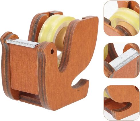 Alipis Tape Cutter Tape Dispenser Desk Tape Roller Holder Desktop Tape Dispenser Kawaii Tape Dispenser Cute Tape Holders Pigeon Tape Holder Desktop Tape Holder Metal Animal Child in Saudi Arabia