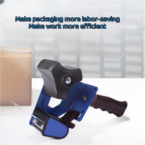 Packing Tape Dispenser Gun,Nextlifei 2 Inch Wide Sealing Cutter,3-Inch Inner Paper Core,Lightweight Heavy Duty Tape Dispenser for Packing Boxes,Moving Tape,Home,Warehouse,Office,Light Blue in Saudi Arabia
