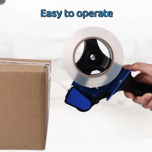 Packing Tape Dispenser Gun,Nextlifei 2 Inch Wide Sealing Cutter,3-Inch Inner Paper Core,Lightweight Heavy Duty Tape Dispenser for Packing Boxes,Moving Tape,Home,Warehouse,Office,Light Blue in Saudi Arabia