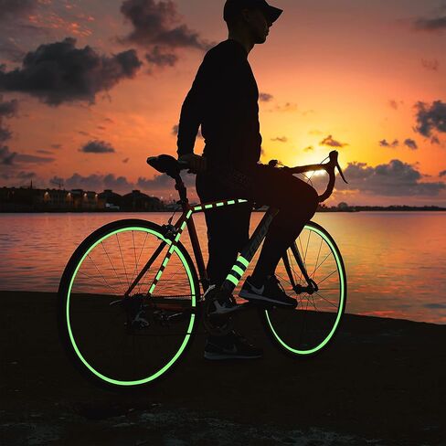 شريط NoCry عالي التحمل بطول 16 قدم يتوهج في الظلام - شريط نيون مثالي يتوهج في شريط الظلام لشريط توهج السلالم يتوهج في الظلام، شريط فلورسنت، شريط لاصق متوهج في الظلام، شريط متوهج لدرج المسرح in Kuwait