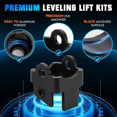 2 Inch UTV Front & Rear Leveling Lift Kit Fit for Can-Am Defender DPS HD10/Defender DPS HD8/Defender HD10/HD8/Defender MAX HD10 DPS 2016-2021, Defender DPS HD5/HD5 2017-2021 Lift Brackets-4PCS in Saudi Arabia