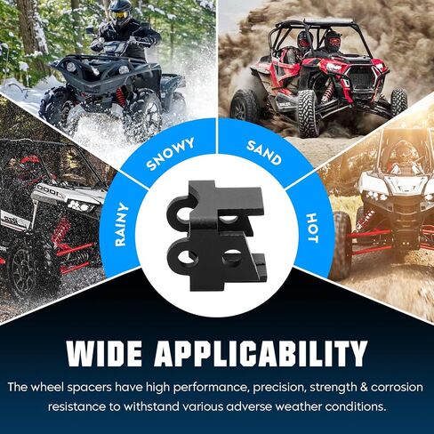 2 Inch UTV Front & Rear Leveling Lift Kit Fit for Can-Am Defender DPS HD10/Defender DPS HD8/Defender HD10/HD8/Defender MAX HD10 DPS 2016-2021, Defender DPS HD5/HD5 2017-2021 Lift Brackets-4PCS in Saudi Arabia