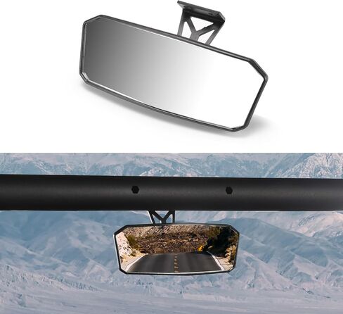 مرآة الرؤية الخلفية والمرايا الجانبية لـ 2021-2024 Can Am Commander، 2018-2024 Can Am Maverick Trail Sport 800 1000R، A & UTV PRO محدبة مرايا الرؤية الخلفية SXS، استبدل OEM # 715003638، 715003639 in Kuwait