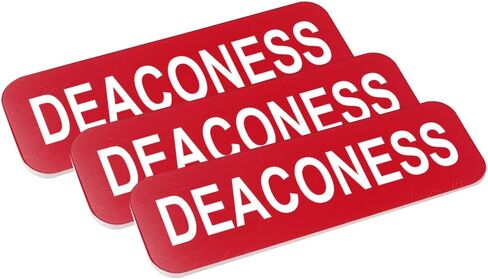 بطاقة اسم Deaconess 1 × 3 بوصات، ذهبي مصقول (3 عبوات) in Kuwait