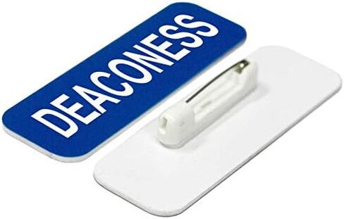 بطاقة اسم Deaconess 1 × 3 بوصات، ذهبي مصقول (3 عبوات) in Kuwait