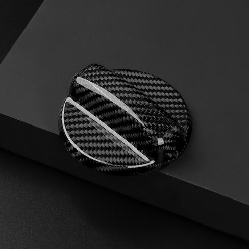 ألياف الكربون، غطاء أبواب خزان الغاز للسيارة، ملصق تزيين غطاء خزان الوقود لسيارة Benz GLC GLA GLE C-Class W205 W204 W203 AMG C300 C63 سيدان in Kuwait