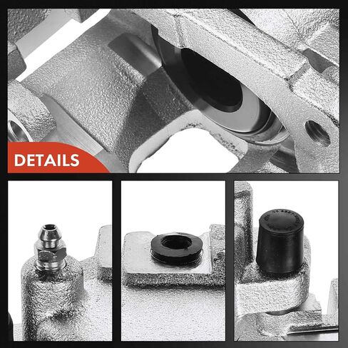 A-Premium Disc Brake Caliper Assembly with Bracket Compatible with Chrysler and Dodge Models - Town & Country & Grand Caravan 2001-2007, Voyager 2001-2003 - Front Left Driver Side in Saudi Arabia