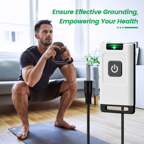 Grounding Tester, Briidea Grounding Continuity Tester with 15ft Grounding Cord, Ideal for Test The Effectiveness of Grounded Products, Mats, Pillow Case, Pet Beds, Blankets, Wrist Bands in Saudi Arabia