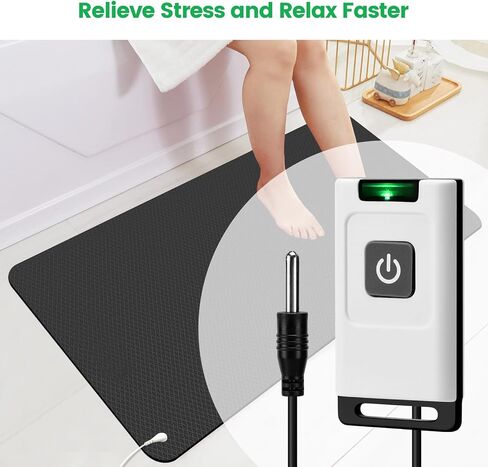 Grounding Tester, Briidea Grounding Continuity Tester with 15ft Grounding Cord, Ideal for Test The Effectiveness of Grounded Products, Mats, Pillow Case, Pet Beds, Blankets, Wrist Bands in Saudi Arabia