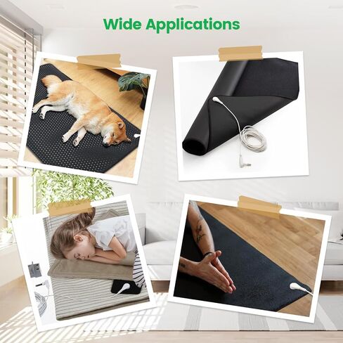 Grounding Tester, Briidea Grounding Continuity Tester with 15ft Grounding Cord, Ideal for Test The Effectiveness of Grounded Products, Mats, Pillow Case, Pet Beds, Blankets, Wrist Bands in Saudi Arabia