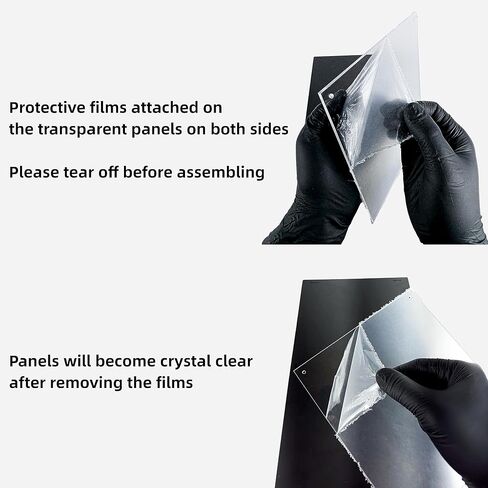 حافظة عرض أكريليك متوافقة مع قلعة Lego Harry Potter #71043، صندوق عرض مقاوم للغبار (الجراب فقط) (مجموعات Lego غير متضمنة) (خلفية مطلية) in Kuwait