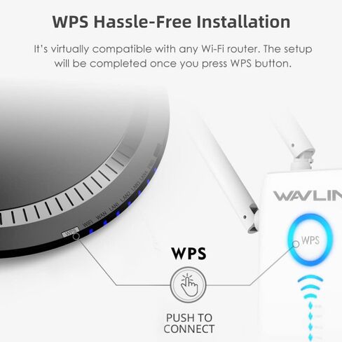 راوتر WAVLINK AC3000 واي فاي ثلاثي الموجات، راوتر ألعاب جيجابت عالي الطاقة مع إيثرنت 5 جيجابايت ومنفذ USB 3.0 | ما يصل إلى 64-96 اتصالات | الرقابة الأبوية، جودة الخدمة، MU-MIMO لبث الألعاب in Saudi Arabia