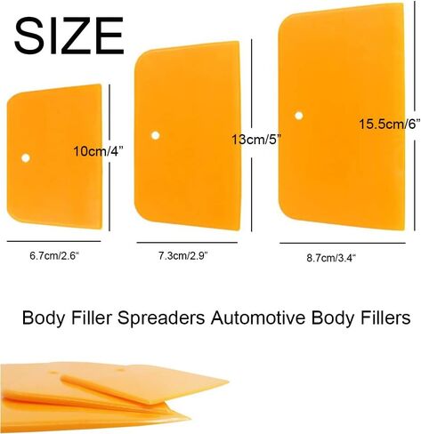 6 قطع من موزعات حشو الجسم للسيارات، موزع تلقائي بلاستيكي من لوريتاريا لوضع الحشو والمعاجين والزجاج والسد والطلاء in Kuwait