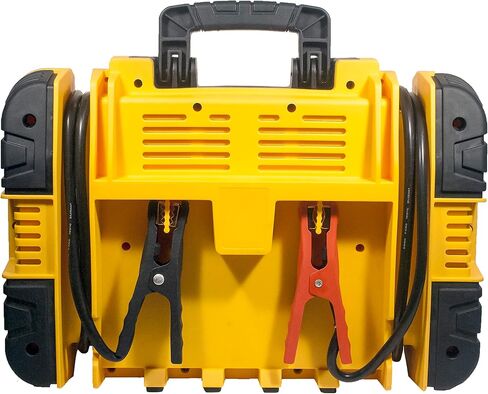 CAT CJ3000 Professional Jump Starter 2000 Peak Amp Battery Booster, Built-In Power Switch, Battery Clamps, Yellow in Saudi Arabia