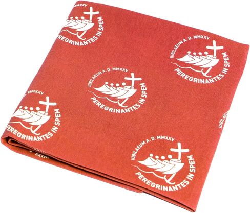 PILGRIM'S BACKPACK Pilgrim Scarf with Jubilee Logo in Cotton, Official Jubilee Product 2025 in Saudi Arabia