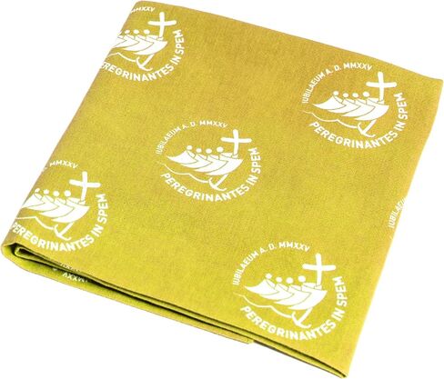 PILGRIM'S BACKPACK Pilgrim Scarf with Jubilee Logo in Cotton, Official Jubilee Product 2025 in Saudi Arabia