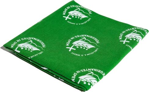 PILGRIM'S BACKPACK Pilgrim Scarf with Jubilee Logo in Cotton, Official Jubilee Product 2025 in Saudi Arabia