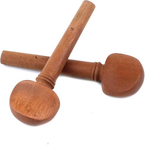 4/4 Size Violin Fiddle Tuning Peg Wooden Violin Tuning Pegs Replacement for 4/4 Size Violin, Jujube Wood - Pack of 4 in Kuwait