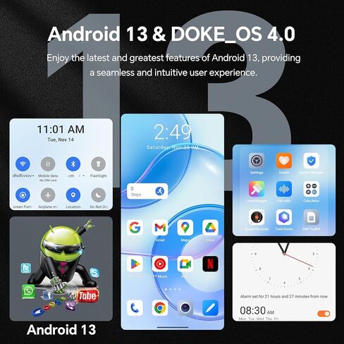 𝘽𝙡𝙖𝙘𝙠𝙫𝙞𝙚𝙬 OSCAL Unlocked Android Phones, Tiger12 Cell Phone 24GB+256GB/ SD 1TB, Helio G99, 120Hz 6.78" FHD+ Display, Android13 Unlocked Phone, 5000mAh, 64MP, 33W Fast Charge, NFC, 4G Dual SIM in Kuwait