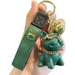 French Bull Dog Keychains Car Cute Cartoon Dog Keychain Puppy Key Organizers Bag Pendant Handbag Decoration