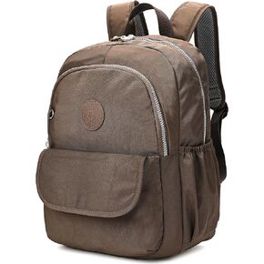 Compact Hiking Nylon Waterproof Laptop Backpack Purse for Women and Men, Small Lightweight Travel Casual Outdoor Dayback