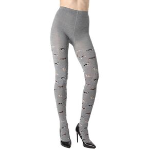 MeMoi Dog Walker Seamless Sweater Tights