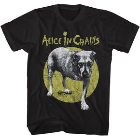 Alice in Chains T Shirt Self Titled Album Cover Mens Short Sleeve T Shirts 90s Music Graphic Tees