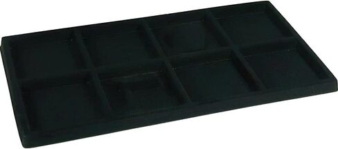 FindingKing 2 Black 8 Slot Pocket Watch Jewelry Display Case Tray Inserts in Saudi Arabia