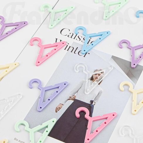 Framendino, 42 Pack Clothes Hanger Earring Holder Mini Hanger Rack Jewelry Display Dangle Earring Hanging Organizer Display Rack in Saudi Arabia