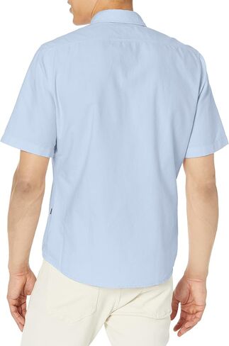 BOSS Men's Regular Fit Cotton Oxford Short-Sleeve Shirt in Saudi Arabia