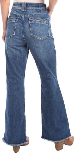 Democracy Women's Itty Bitty Jean, Out There Flare Blue, 6 in Saudi Arabia