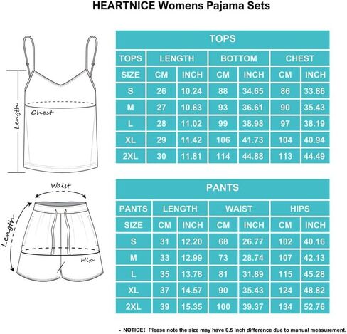 طقم بيجامات نسائي مثير من HEARTNICE طقم شورت كامي ناعم من الدانتيل ملابس نوم برقبة على شكل V ملابس نوم Pjs 2 قطعة in Kuwait