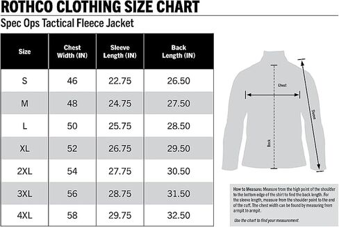 Rothco Spec Ops Fleece Jacket – Great for Cold Weather and Outdoor Field Use – Thermal Insulation from The Elements in Saudi Arabia