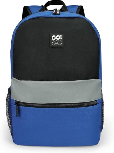 Travel Backpack Spacious for Books and Laptops Comfortable Adjustable Straps Zip-around Closure Bottle Pockets 17Inch in Saudi Arabia