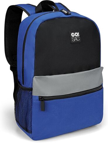 Travel Backpack Spacious for Books and Laptops Comfortable Adjustable Straps Zip-around Closure Bottle Pockets 17Inch in Saudi Arabia