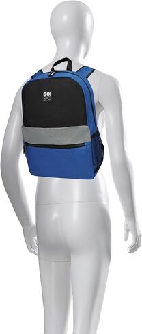 Travel Backpack Spacious for Books and Laptops Comfortable Adjustable Straps Zip-around Closure Bottle Pockets 17Inch in Saudi Arabia