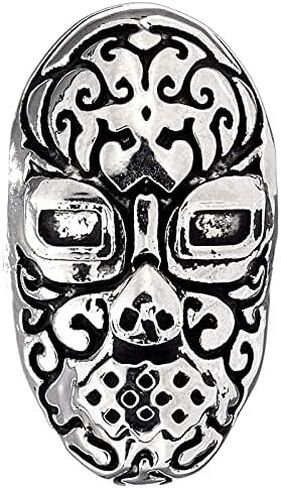 ذا كارات شوب مجموعة اقنعة ديث ايتر من هاري بوتر 62037 مكونة من 4 خرزات فاصلة، فضي in Kuwait