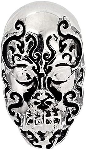 ذا كارات شوب مجموعة اقنعة ديث ايتر من هاري بوتر 62037 مكونة من 4 خرزات فاصلة، فضي in Kuwait