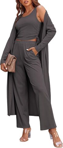 بدلة رياضية نسائية من Ekouaer مكونة من 3 قطع مقاس S-XXL in Saudi Arabia