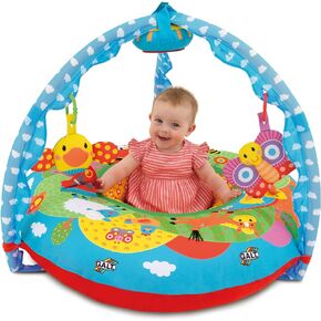 Galt Toys, Playnest & Gym - Farm, Baby Activity Center & Floor Seat, includes 1 x Inflatable ring