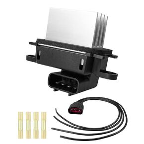 Blower Motor Resistor Replace YH1829 BL3Z-19E624-A Fit for Ford Expedition 2009-2017 Ford F150 2009-2014 Lincoln Navigator 2009-2017, Black